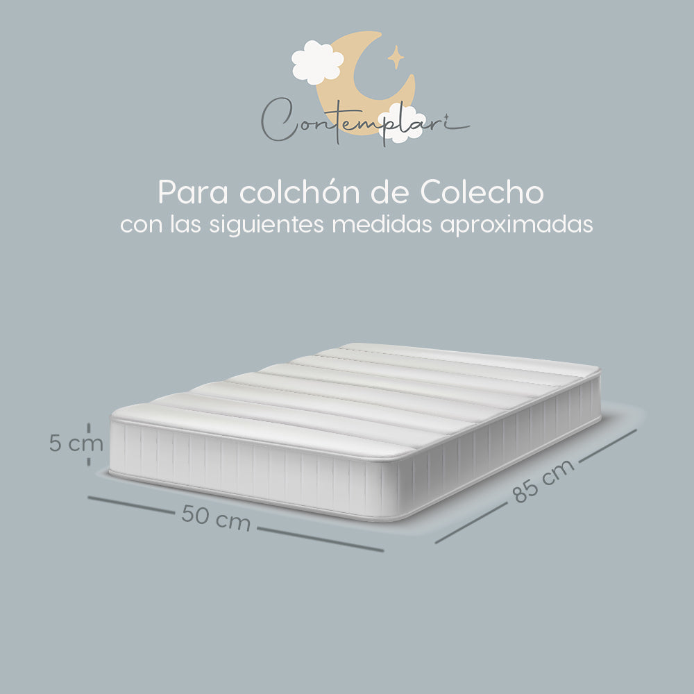 Set de Sábanas para Colecho 3 Piezas Diseño Invierno