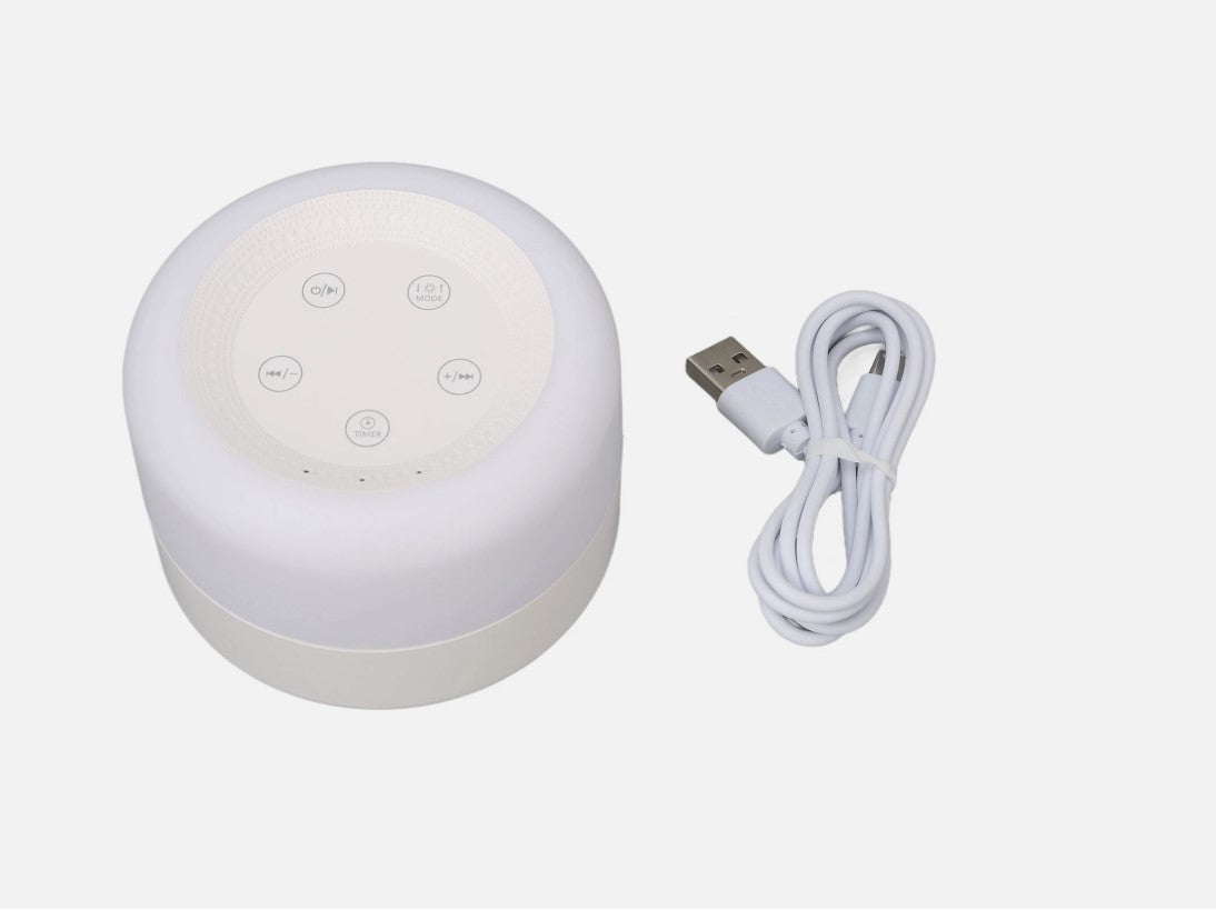 Máquina Lámpara Ruido Blanco Para Dormir Bebé Y Luz Nocturna