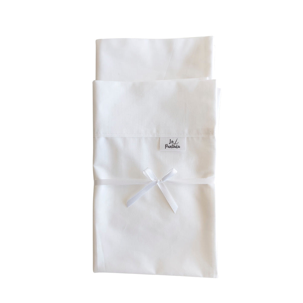 Set 2 fundas de Almohada para Colecho o Cuna 40cm X 30cm