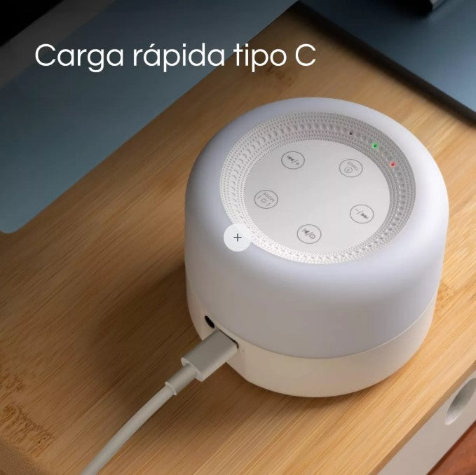 Máquina Lámpara Ruido Blanco Para Dormir Bebé Y Luz Nocturna