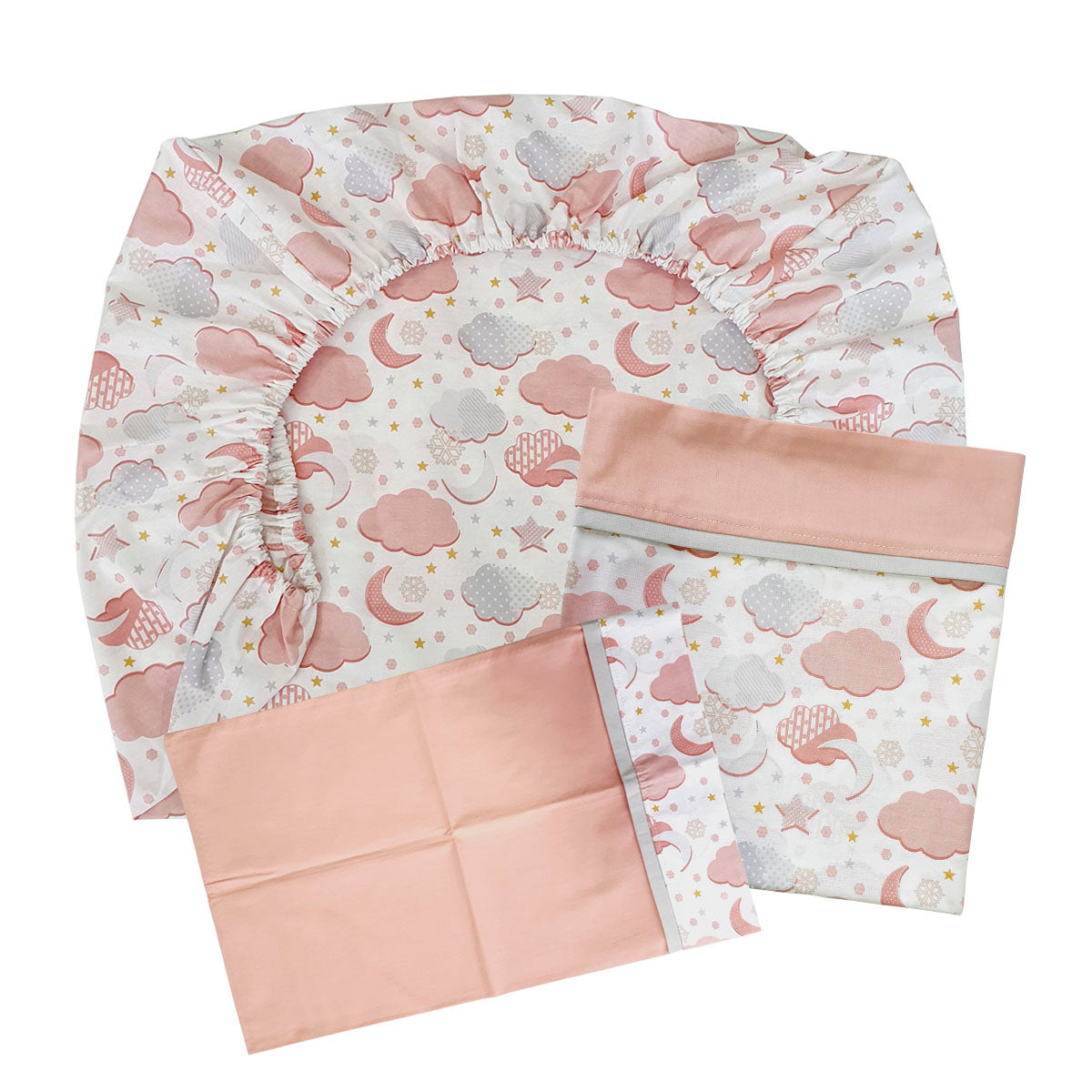 Set de Sábanas para Colecho 3 Piezas Diseño Invierno
