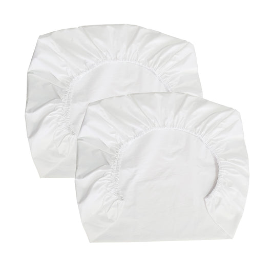Set de 2 Sábanas Bajeras para colecho Blancas